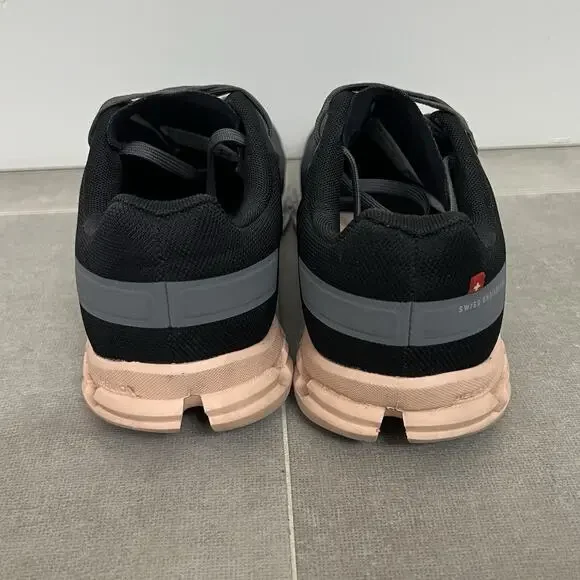 On Cloud Cloudflow Women's Size 7 Running Gray Pink Athletic Sneakers Shoes - Picture 4 of 7